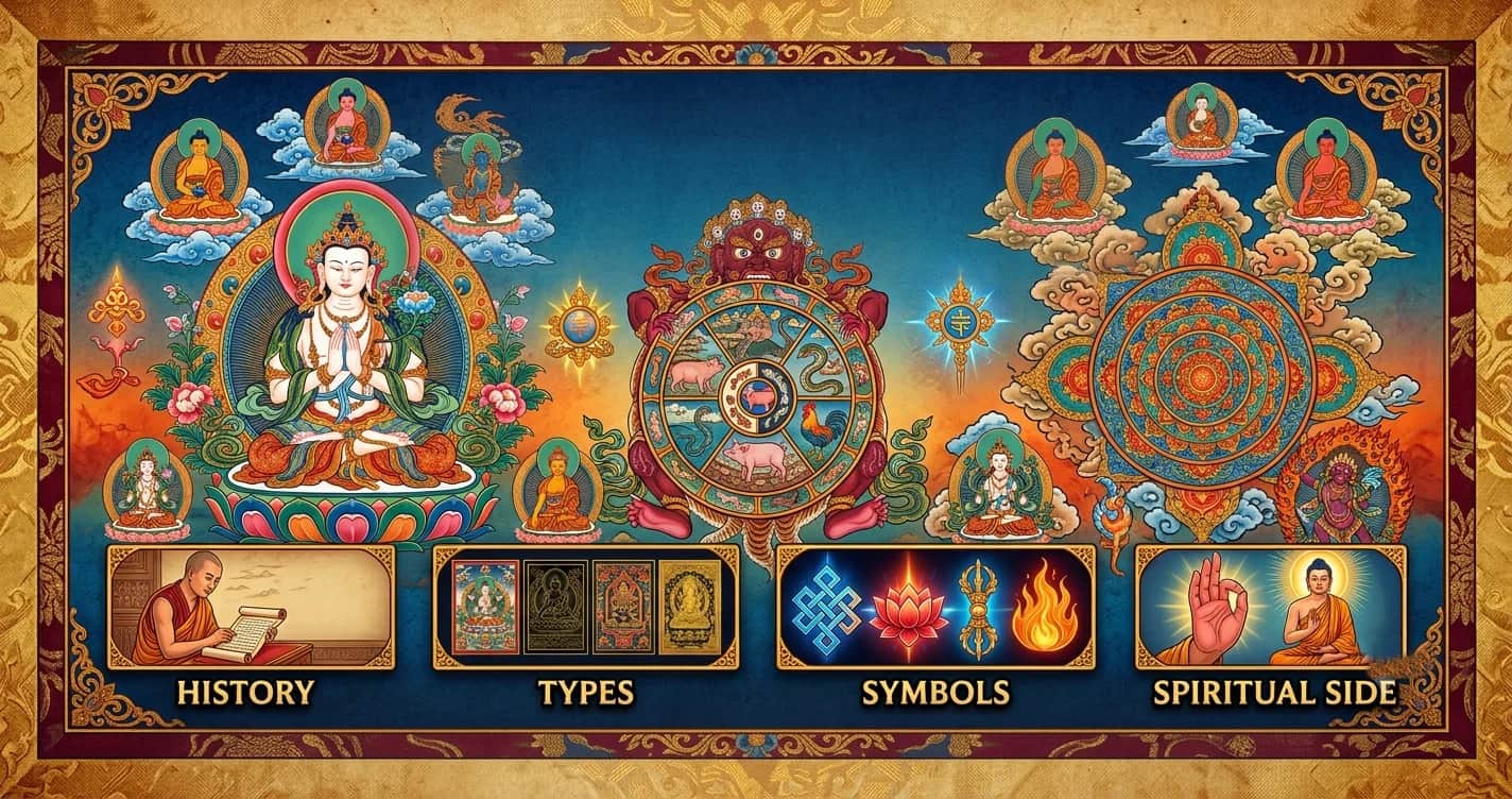 What is thangka? Symbol, Art and History