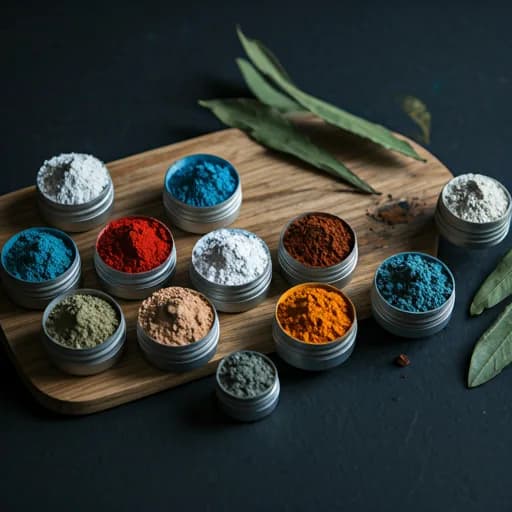 The Mineral Pigments of the Plateau