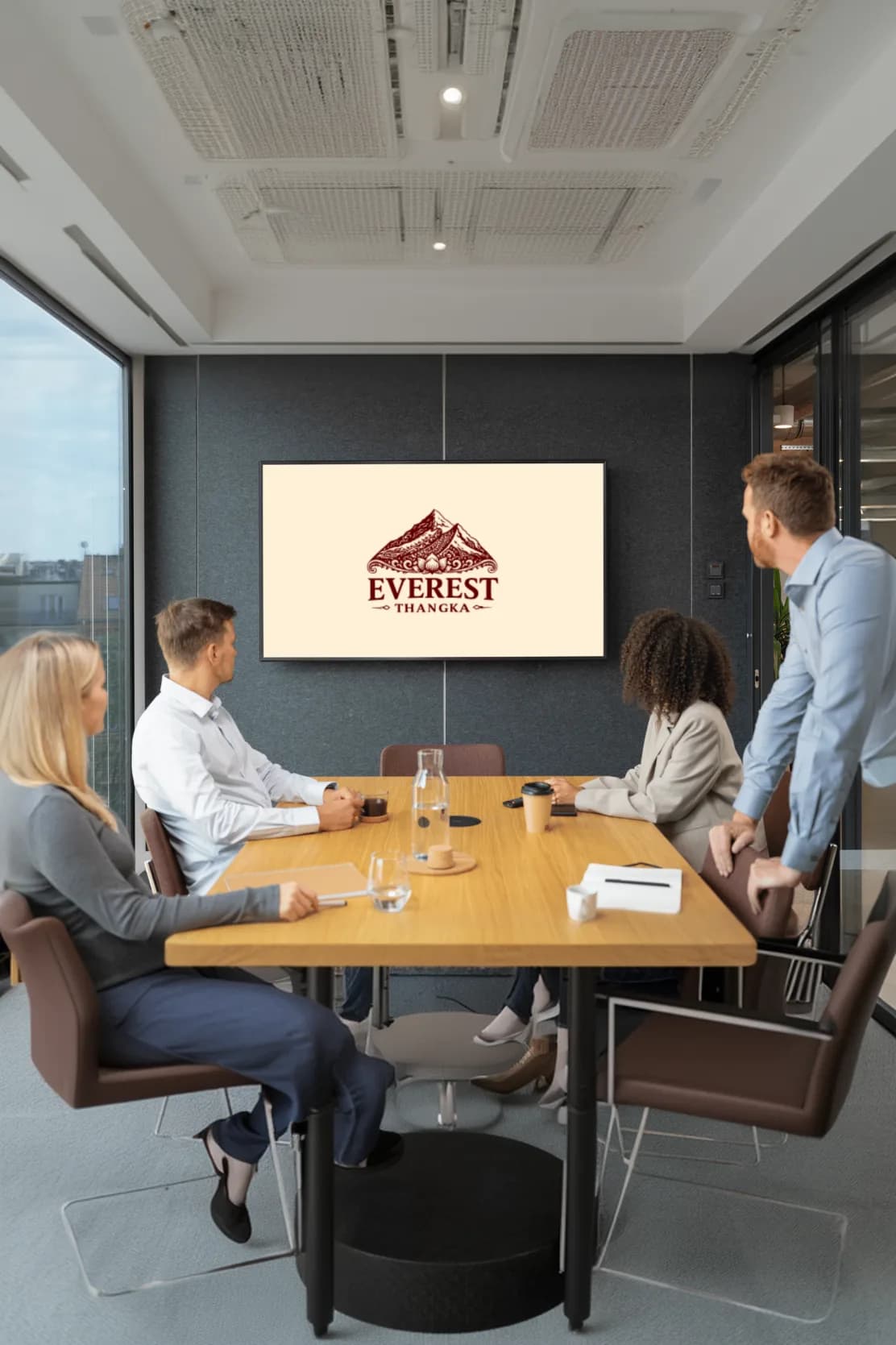 Everest Thangka artisan collective in Kathmandu