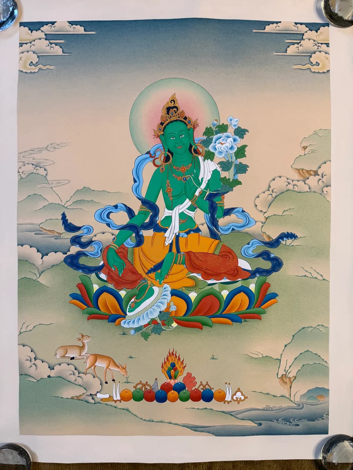 Green Tara image 2